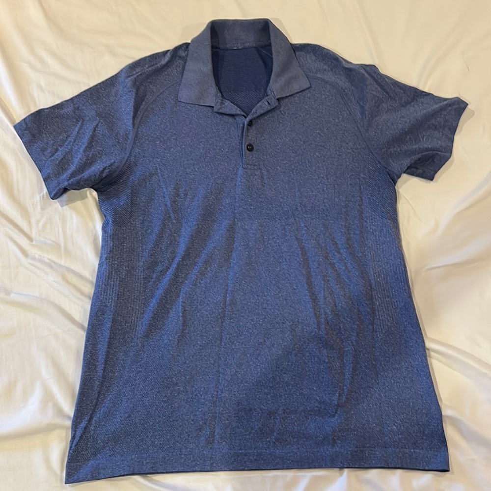 Lululemon Blue Polo